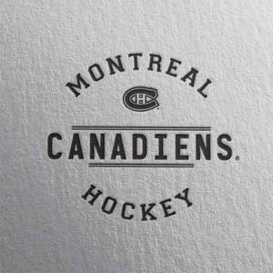 NHL Montreal Canadiens Black Text Beats Solo 3 Wireless Skin