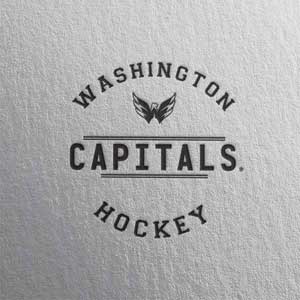 NHL Washington Capitals Black Text Nintendo 2DS XL (2017) Skin