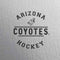 NHL Arizona Coyotes Black Text Cochlear Nucleus 5 Sound Processor Skin