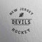 NHL New Jersey Devils Black Text Fire TV Cube Skin