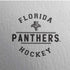 NHL Florida Panthers Black Text iPhone XS Clear Case
