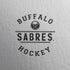 NHL Buffalo Sabres Black Text iPhone XS Clear Case