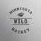 NHL Minnesota Wild Black Text Studio Wireless Skin