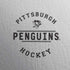 NHL Pittsburgh Penguins Black Text iPhone XS Clear Case
