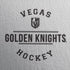 NHL Vegas Golden Knights Black Text iPhone XS Clear Case
