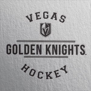 NHL Vegas Golden Knights Black Text Studio Wireless Skin