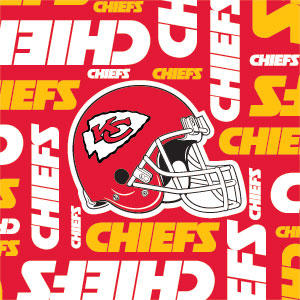 NFL Kansas City Chiefs Red Blast Cochlear Nucleus 5 Sound Processor Skin