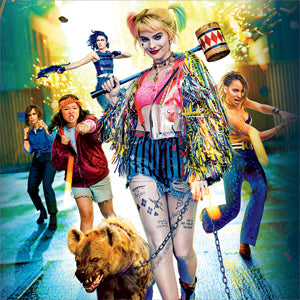 DC Comics Harley Quinn Birds of Prey Movie Poster Xbox 360 Slim (2010) Skin