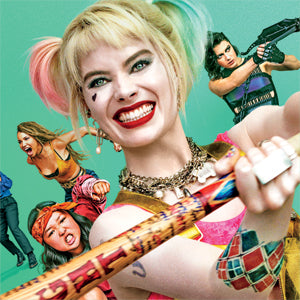DC Comics Harley Quinn Birds of Prey Movie Poster Playstation 3 & PS3 Skin