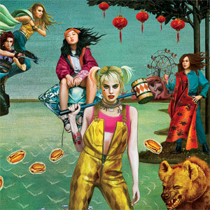 DC Comics Harley Quinn Birds of Prey Variant Movie Poster Playstation 3 & PS3 Slim Skin