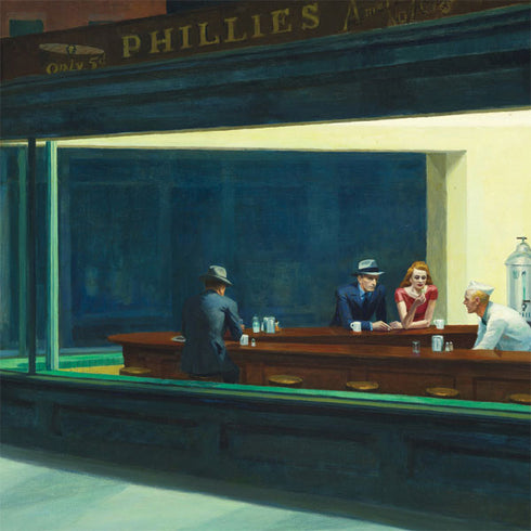 Edward Hopper Nighthawks 1942 Magic Keyboard with Numeric Keypad Skin