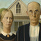 Grant Wood American Gothic Magic Keyboard with Numeric Keypad Skin