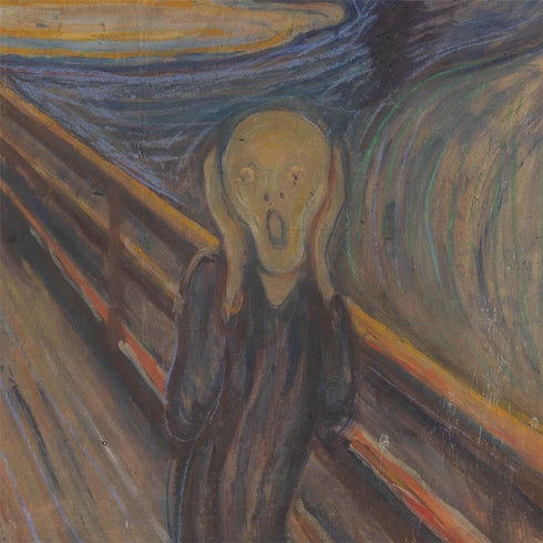 Edvard Munch The Scream Magic Keyboard with Numeric Keypad Skin