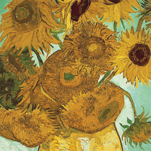 Vincent Van Gogh Sunflowers 1888 Playstation 3 & PS3 Slim Skin