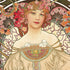 Alphonse Mucha Reverie 1897 iPhone XS Clear Case