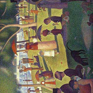 Georges Seurat Sunday Afternoon on the Island of La Grande Jatte Galaxy S7 Edge Skin