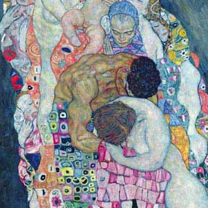 Gustav Klimt Death and Life iPhone 8 Plus Skin