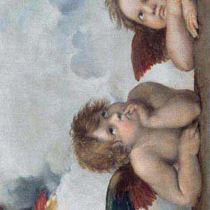 Raphael The Cherubim Putti Angels of The Sistine Madonna Surface Pro 7 Skin