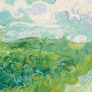 Vincent Van Gogh Green Wheat Fields Beats Solo 3 Wireless Skin