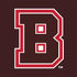 Brown University B Logo iPhone XS Clear Case