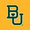 Baylor University BU Yellow Xbox 360 Slim (2010) Skin