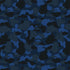 Blue Street Camo iPhone XS Clear Case