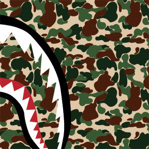 Shark Teeth Street Camo Fire TV Cube Skin