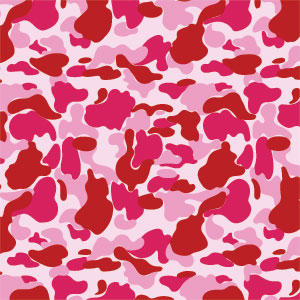 Pink Street Camo Apple Pencil (1st Gen, 2017) Skin