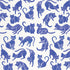 Blue Cats by Cat Coq iPhone XS Clear Case