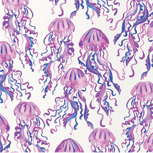 Cat Coq Jellyfish Galaxy Buds Plus Skin