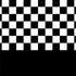 Checkerboard Split iPhone XS Clear Case
