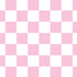 Pink and White Checkerboard iPhone XS Clear Case