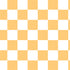 Yellow and White Checkerboard iPhone XS Clear Case