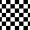 Black and White Checkered Wii (Includes 1 Controller) Skin