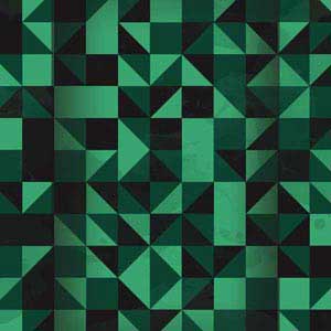 Black & Green Surface Pro (2017) Skin