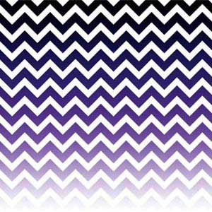 Chevron Purple Ombre PlayStation 4 Gold Wireless Headset Skin