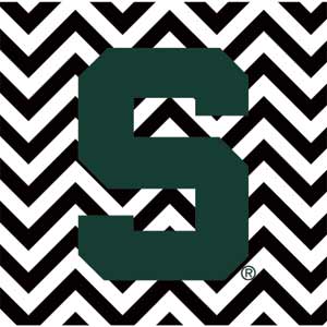 Michigan State University Spartans S Chevron Cochlear Nucleus 5 Sound Processor Skin