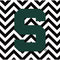 Michigan State University Spartans S Chevron Fire TV Cube Skin