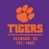 Clemson University Tigers Est 1889 iPhone XS Clear Case