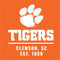 Clemson University Tigers Est 1889 Orange Xbox 360 Slim (2010) Skin