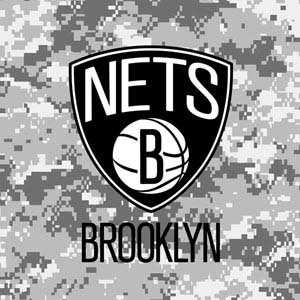 NBA Brooklyn Nets Digi Camo 3DS XL 2015 Skin