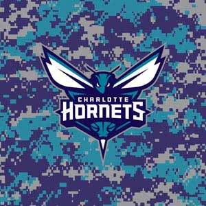 NBA Charlotte Hornets Digi Camo Wii (Includes 1 Controller) Skin