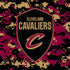NBA Cleveland Cavaliers Digi Camo iPhone XS Clear Case