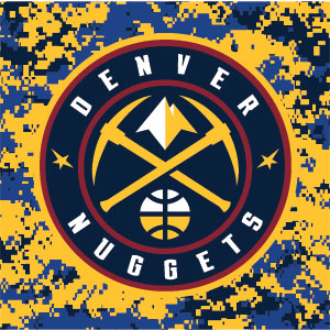 NBA Denver Nuggets Digi Camo Apple AirPods 2 Skin