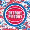 NBA Detroit Pistons Digi Camo Fire TV Cube Skin