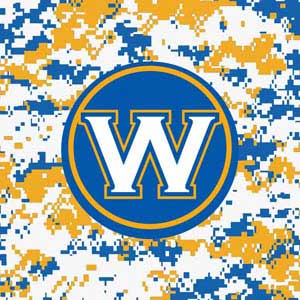 NBA Golden State Warriors Digi Camo Apple AirPods 2 Skin