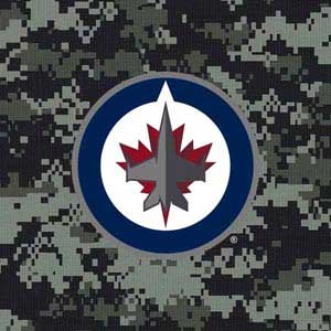 NHL Winnipeg Jets Camo iPad Charger (10W USB) Skin