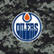 NHL Edmonton Oilers Camo Galaxy Z Flip5 5G Clear Case