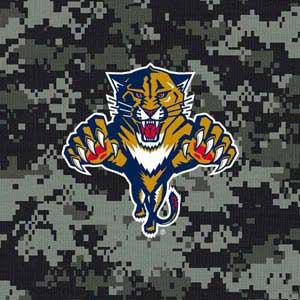 NHL Florida Panthers Camo iPad Charger (10W USB) Skin