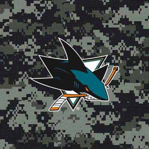 NHL San Jose Sharks Camo 3DS XL 2015 Skin